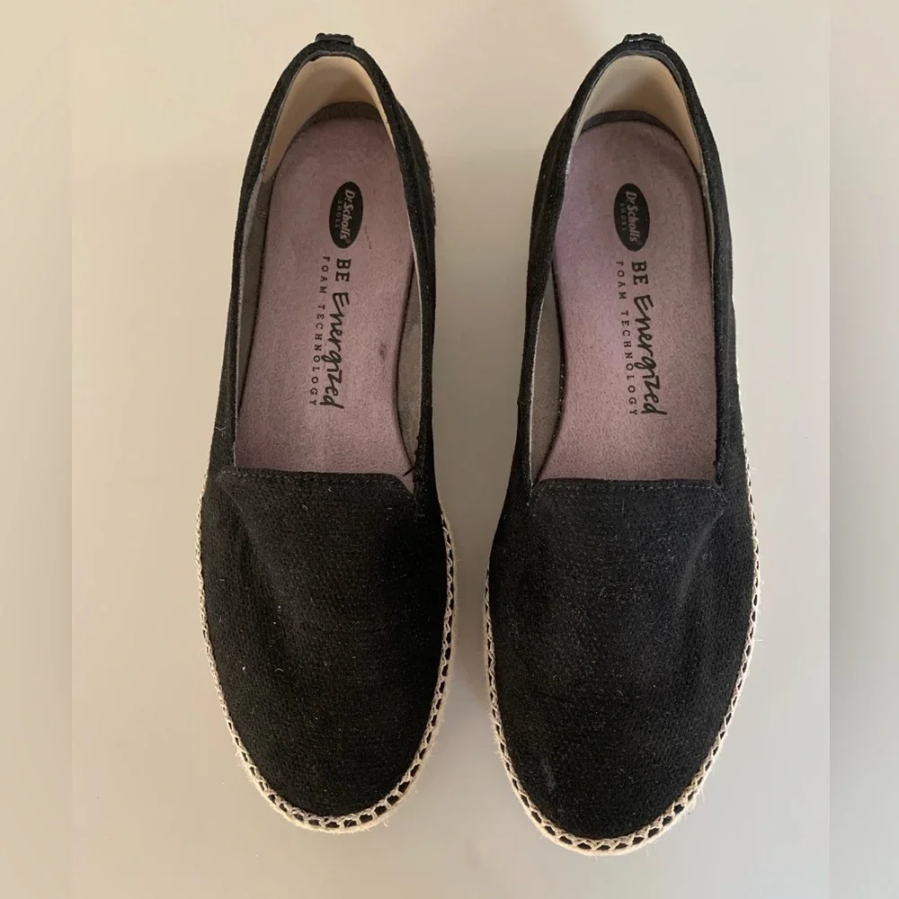 DR SCHOLL’s Be Energized 8M slip on loafer shoe espadrille - Foam comfort- GUC - Picture 3 of 8